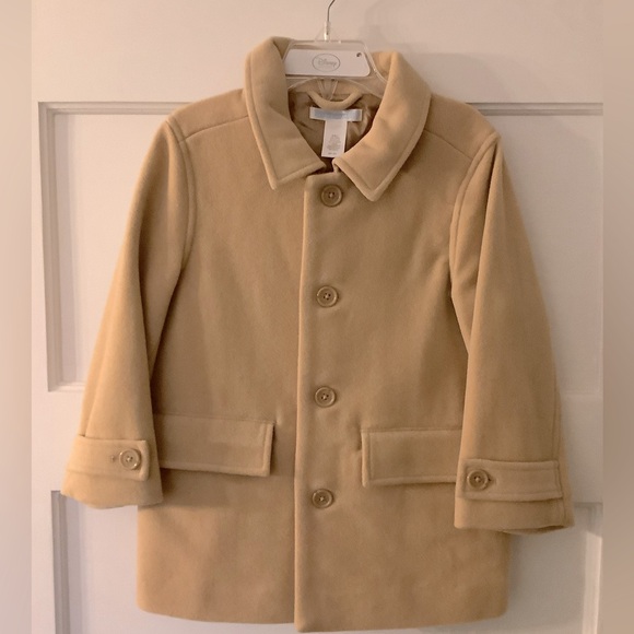 Janie and Jack Cashmere Jacket Tan, Toddler 2T-3T, Barely worn, Excellent Cond. - Picture 2 of 7